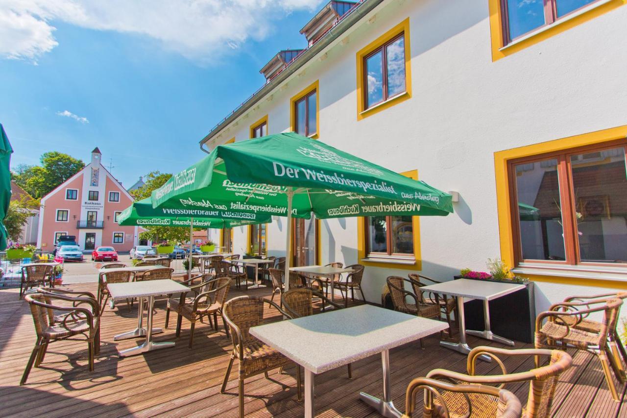 Gasthof Postbraeu Siegenburg Eksteriør bilde